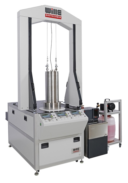 [1752717492987] Hệ thống thử nghiệm ba trục môi trường nhiệt độ cao áp suất cao Wille Geotechnik